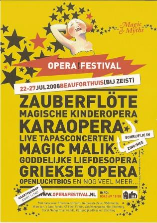 Flyer OPERAFestival 2008